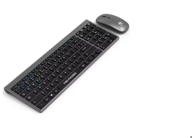 Kit de teclado e mouse sem fio Bluetooth e 2.4G, recarregável