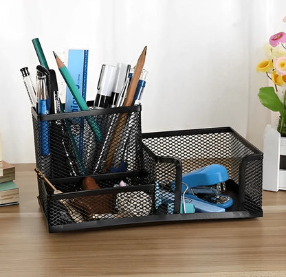 Organizador de mesa com 3 divisões