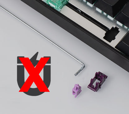 Teclado Mecanico , Akko MonsGeek FUN60 com Switch Magnético, 60%, com Resposta Rápida de 0,01mm, 8K ARGB HE/TMR