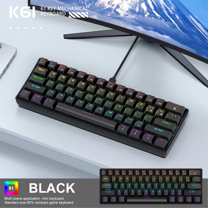 APAYADO K61 Mini Mechanical Keyboard