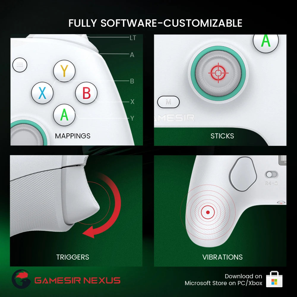 Controle GameSir G7 SE para Xbox e PC – Alta Precisão com Joystick ALPS