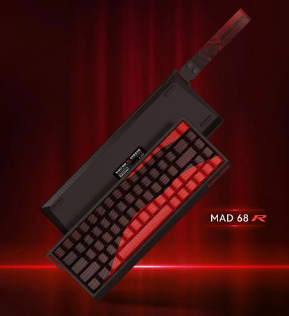 Teclado Gamer MADLIONS MAD 60/68HE – Switch Magnético, 8K Hz, Hot Swap e Ultra Responsivo