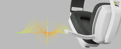 Headset Gamer Bluetooth BINNUNE BW06 com Microfone — PS5, PS4, PC, Mac — Sem Fio 2.4GHz
