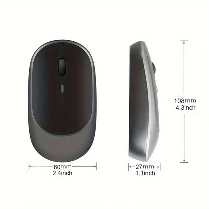 Mouse sem fio, Clean, para laptop, tablet, PC e Macbook.