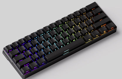 Teclado Mecanico , Akko MonsGeek FUN60 com Switch Magnético, 60%, com Resposta Rápida de 0,01mm, 8K ARGB HE/TMR