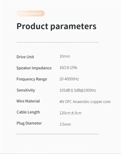 QKZ AK3 FiLe Wired Earphone with Microphone HiFi Music Monitor Bass Headphones Noise Cancelling Headset For Sport Gaming Earbuds