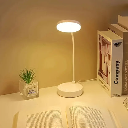 Luminária de mesa LED flexível com regulador de intensidade de 3 níveis