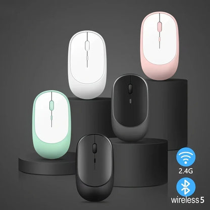 Mouse sem fio, Clean, para laptop, tablet, PC e Macbook.