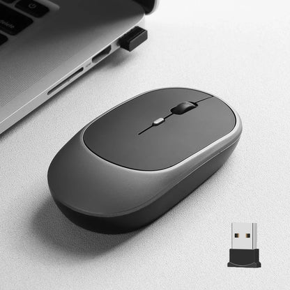 Mouse sem fio, Clean, para laptop, tablet, PC e Macbook.