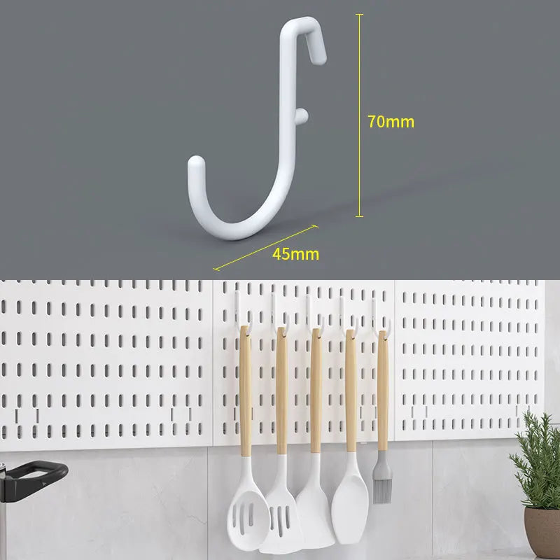 PEGBOARD - Organizador Inteligente de Parede – Sem Furos