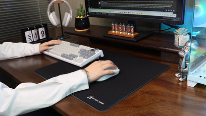 Mousepad Gamer Attack Shark XL – Alta Precisão com Base Antiderrapante e Bordas Reforçadas