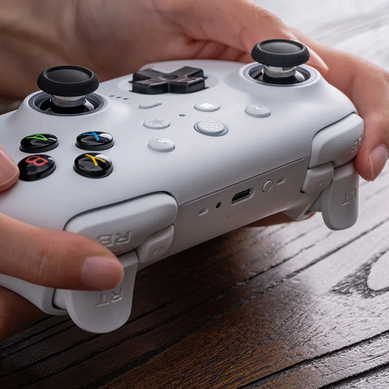 Controle 8BitDo Ultimate 2 Sem Fio – Alta Precisão com Joysticks TMR para PC e Android