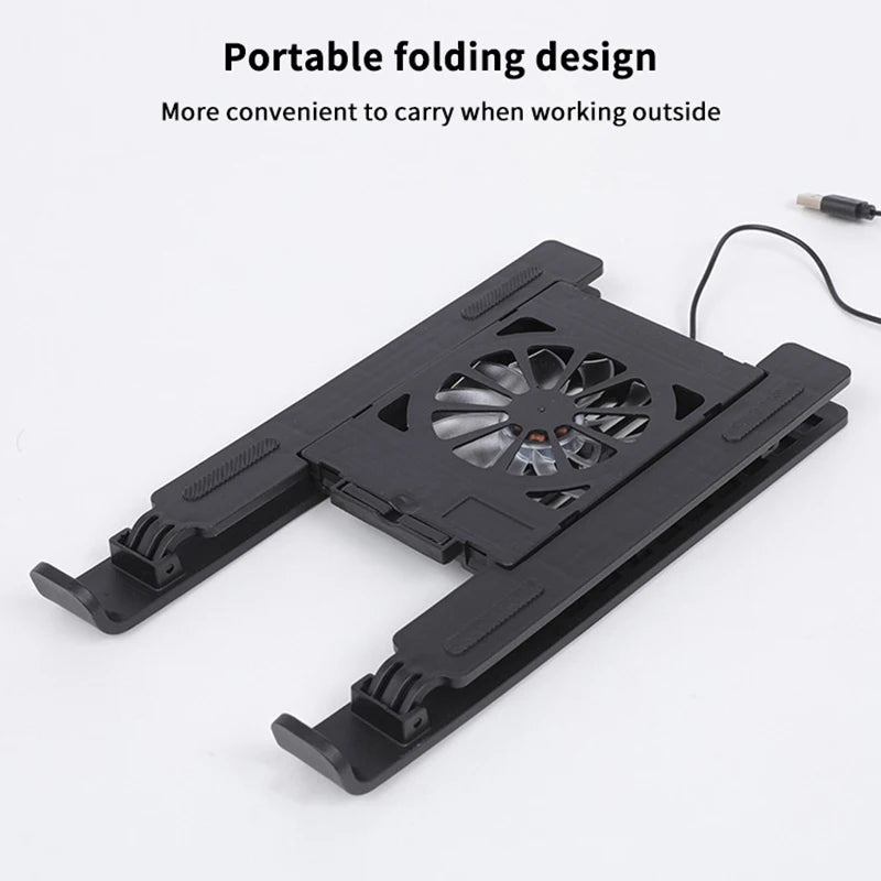 Base de resfriamento dobrável para laptop