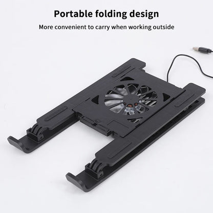 Base de resfriamento dobrável para laptop