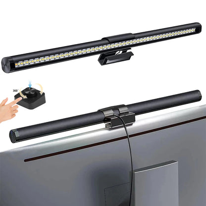 Luminária LED RGB para Monitor 44cm – Iluminação Confortável para Estudo, Trabalho e Games