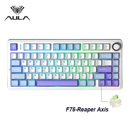 AULA F75, Teclado mecânico 75%