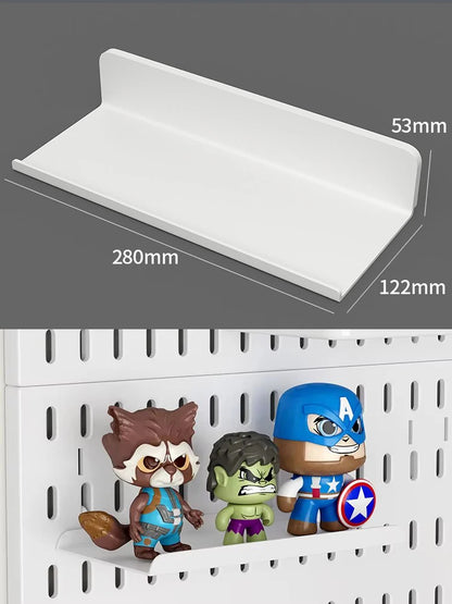 PEGBOARD - Organizador Inteligente de Parede – Sem Furos