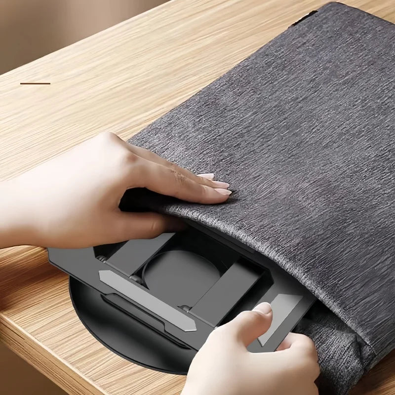 Suporte de mesa dobrável e giratório de 360°