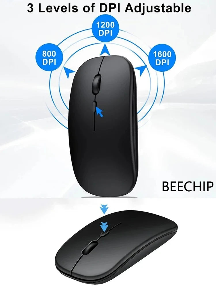 Mouse Bluetooth silencioso Marcaron, mouse universal.