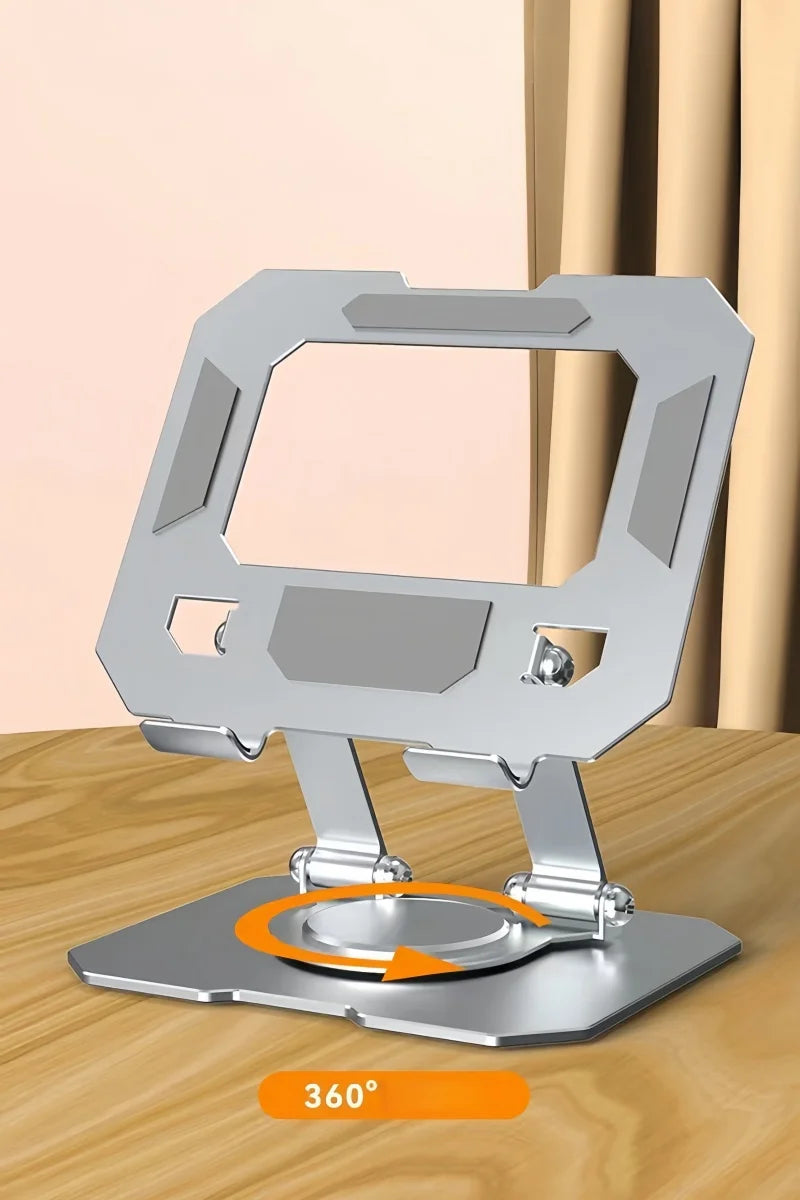 Suporte de mesa dobrável e giratório de 360°