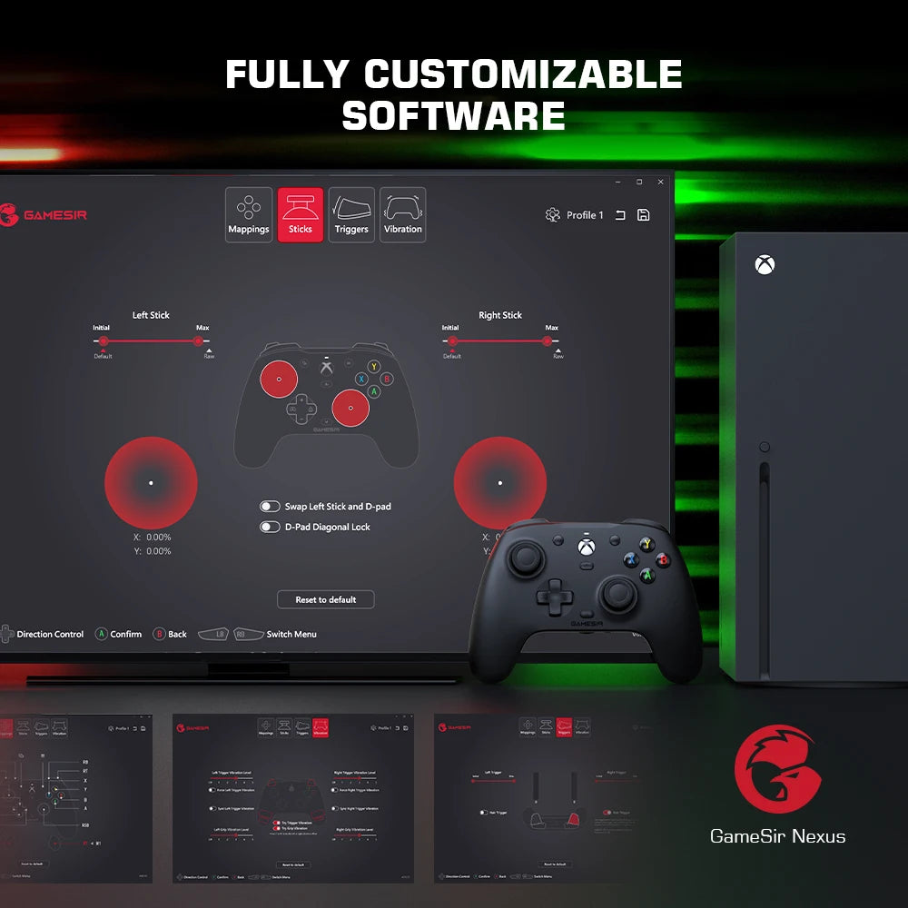 Controle GameSir G7 SE para Xbox e PC – Alta Precisão com Joystick ALPS