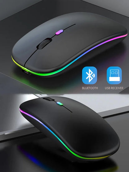 Mouse Bluetooth silencioso Marcaron, mouse universal.