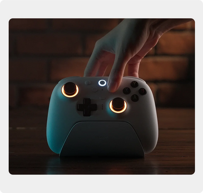 Controle 8BitDo Ultimate 2 Sem Fio – Alta Precisão com Joysticks TMR para PC e Android