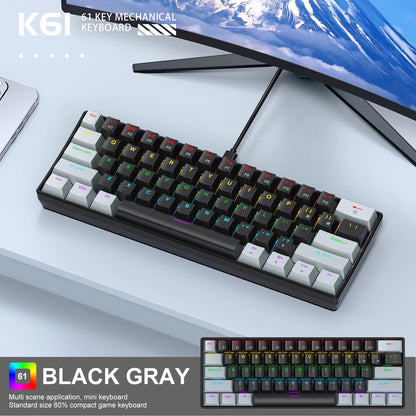 APAYADO K61 Mini Mechanical Keyboard
