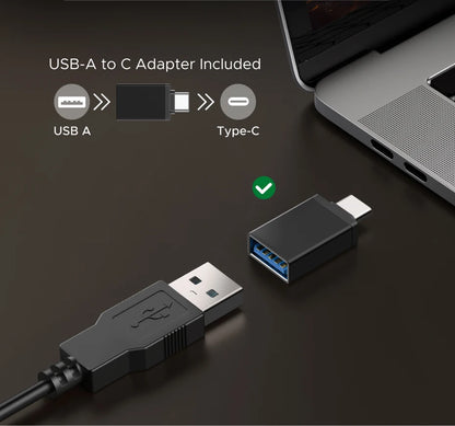Webcam 4K FHD 1080P de 8MP para PC