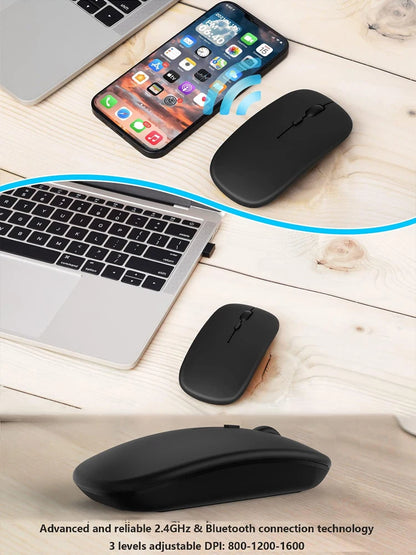Mouse Bluetooth silencioso Marcaron, mouse universal.