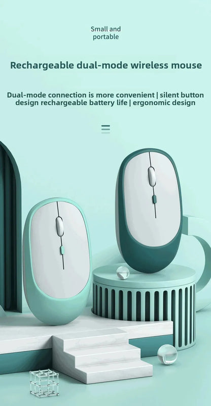 Mouse sem fio, Clean, para laptop, tablet, PC e Macbook.
