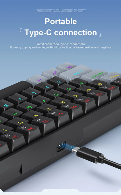 APAYADO K61 Mini Mechanical Keyboard