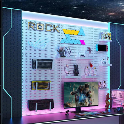 PEGBOARD - Organizador Inteligente de Parede – Sem Furos