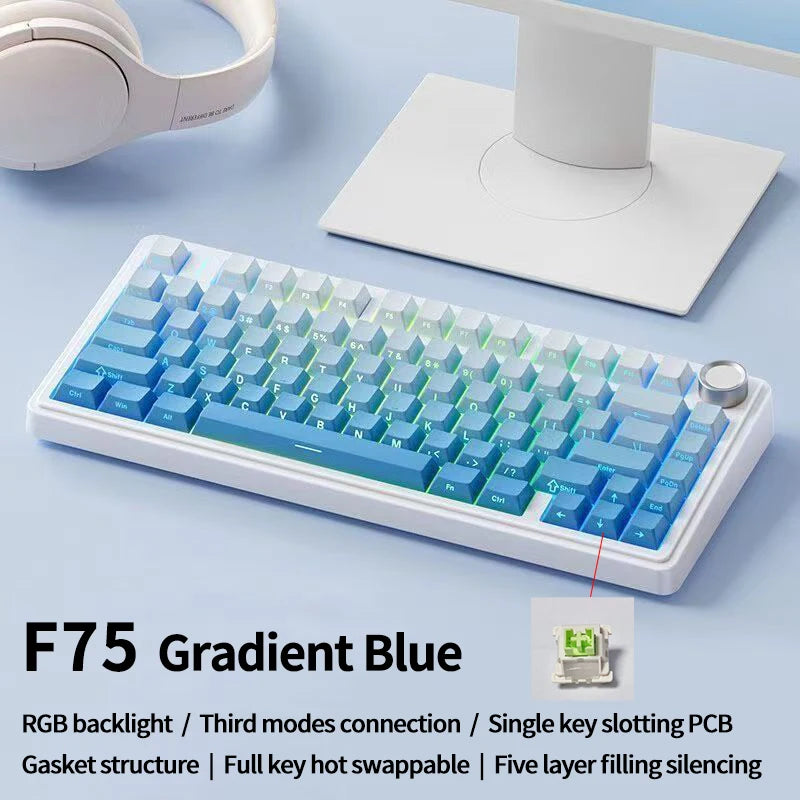 AULA F75, Teclado mecânico 75%