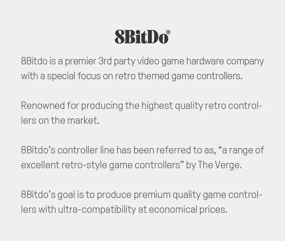 Controle 8BitDo Ultimate 2 Sem Fio – Alta Precisão com Joysticks TMR para PC e Android