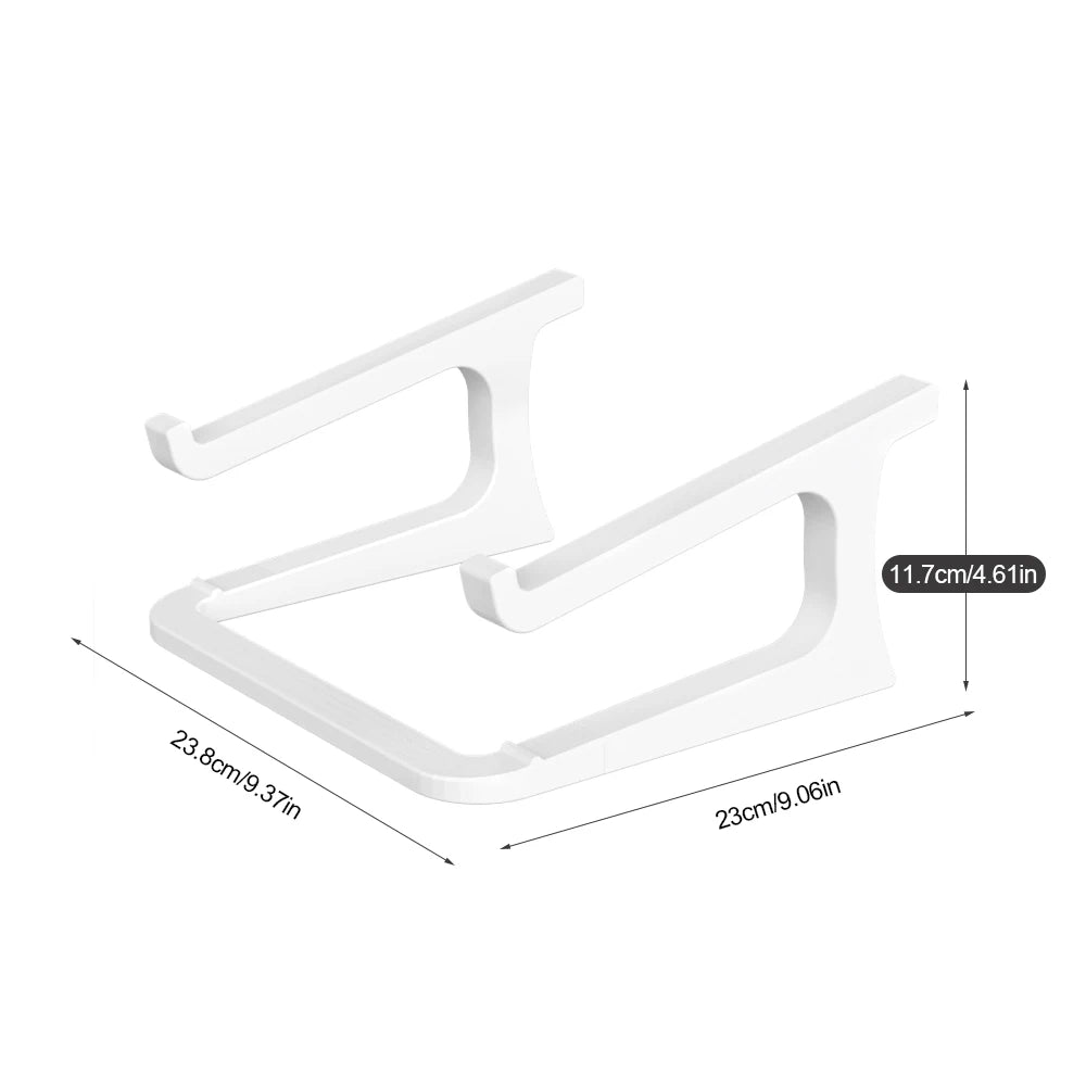 Suporte ergonômico para laptop com suporte para teclado