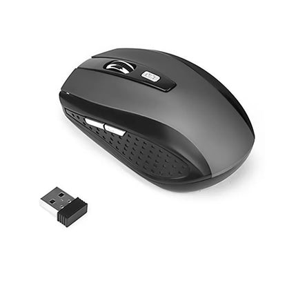 Mouse sem fio 2.4G, silencioso, para Macbook, PC e laptop.