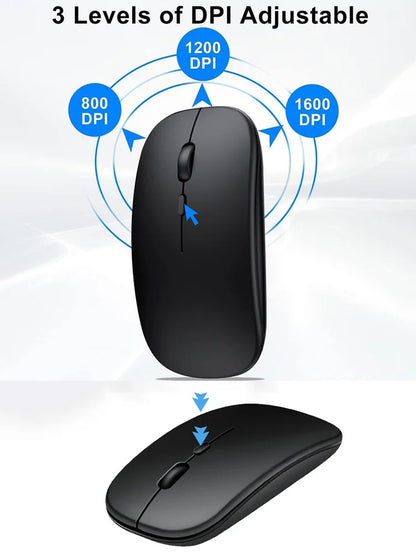 Mouse Bluetooth silencioso Marcaron, mouse universal.