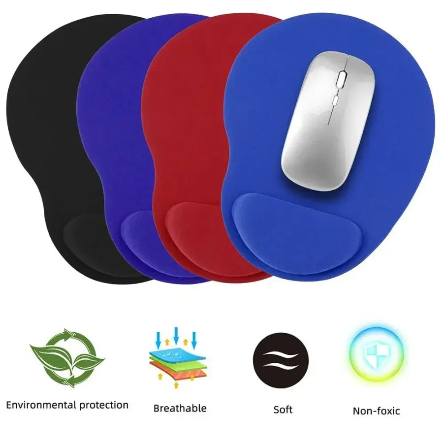 Mousepad ergonômico com apoio para o pulso