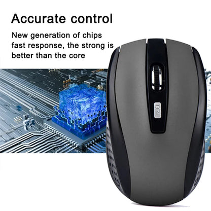 Mouse sem fio 2.4G, silencioso, para Macbook, PC e laptop.
