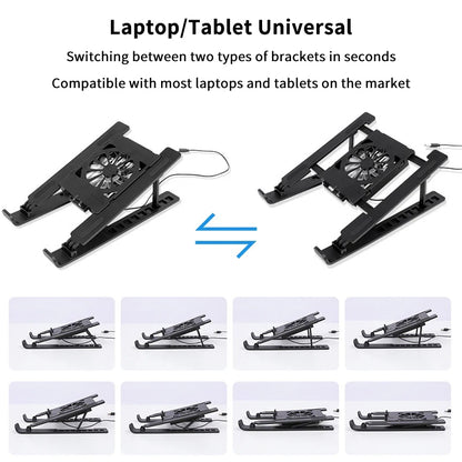 Base de resfriamento dobrável para laptop