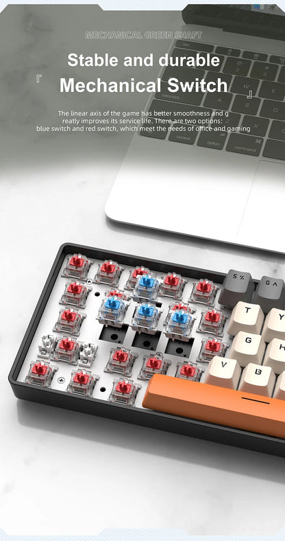 APAYADO K61 Mini Mechanical Keyboard