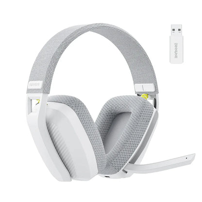 Headset Gamer Bluetooth BINNUNE BW06 com Microfone — PS5, PS4, PC, Mac — Sem Fio 2.4GHz
