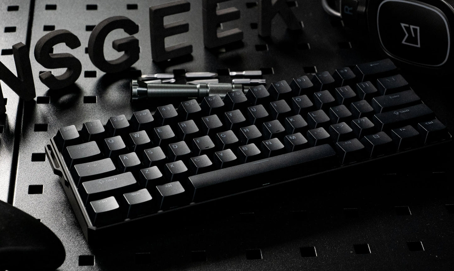 Teclado Mecanico , Akko MonsGeek FUN60 com Switch Magnético, 60%, com Resposta Rápida de 0,01mm, 8K ARGB HE/TMR