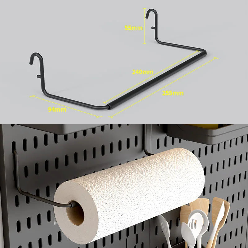 PEGBOARD - Organizador Inteligente de Parede – Sem Furos