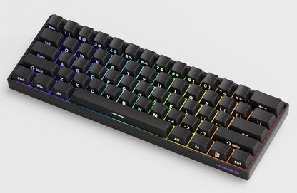 Teclado Mecanico , Akko MonsGeek FUN60 com Switch Magnético, 60%, com Resposta Rápida de 0,01mm, 8K ARGB HE/TMR