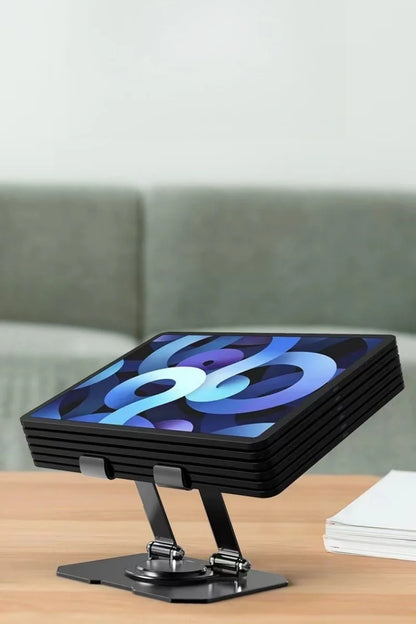 Suporte de mesa dobrável e giratório de 360°