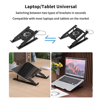 Base de resfriamento dobrável para laptop