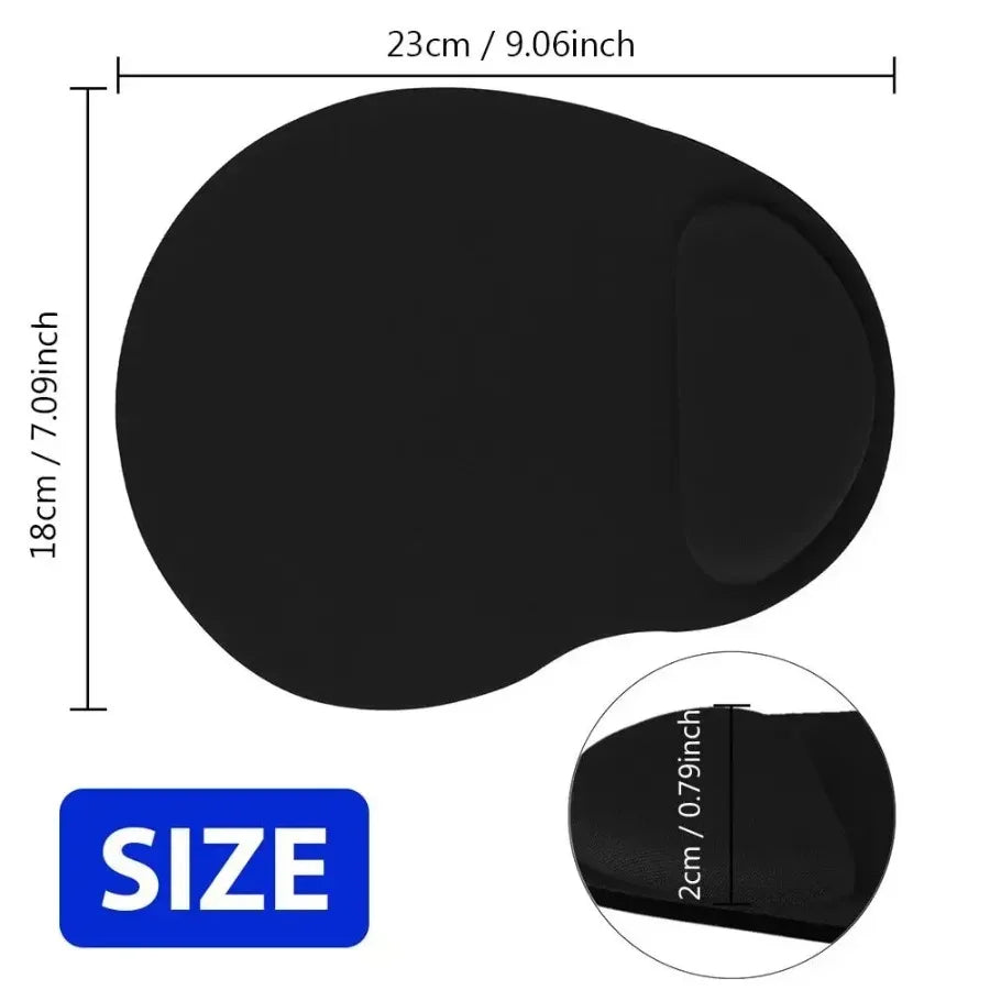Mousepad ergonômico com apoio para o pulso