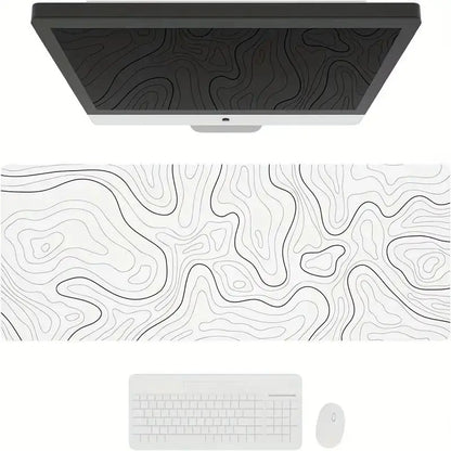 Mousepad Gamer Grande – Superfície Estendida com Base Antiderrapante e Alta Precisão